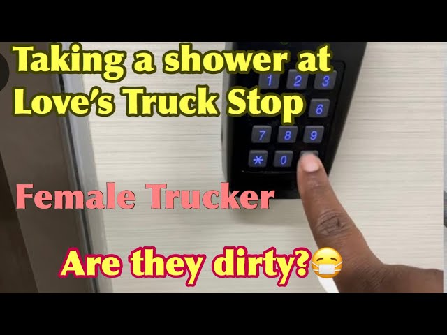 LOVES TRUCK STOP SHOWER 🚿