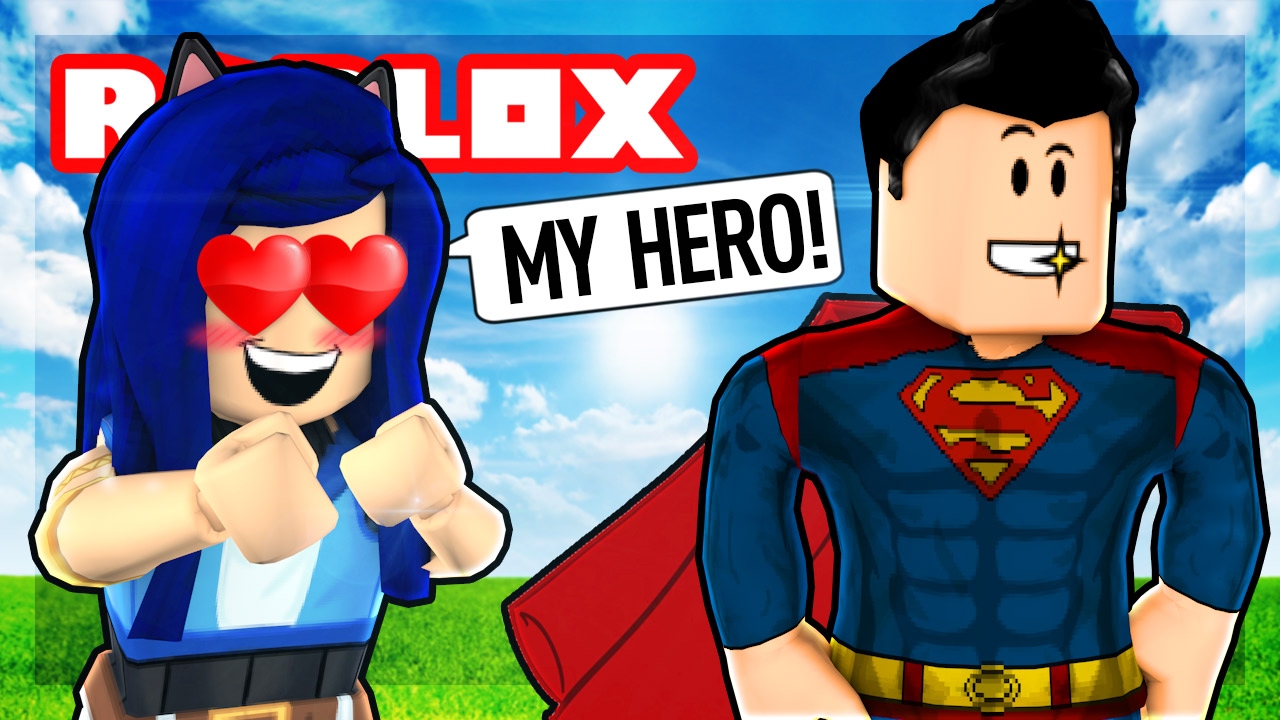 Creating My Own Super Hero In Roblox Youtube