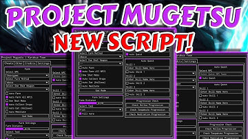 NEW ROBLOX Project Mugetsu PM Hack Script GUI Auto Farm, Kill Aura, Item Hack! 2023