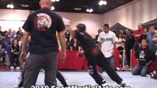 Chris Rappold v Willie Hicks - Men's team sparring - 2010 Compete Nationals