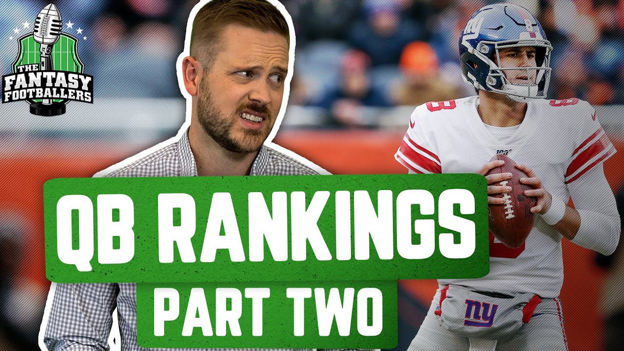 Fantasy Football 2020 - QB Rankings Part Two + Cam Newton Hype, Best Ball Tips - Ep. 