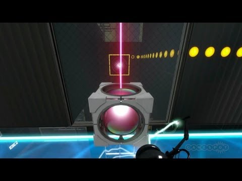 Portal 2 Peer Review DLC Test 6 - Jumping, Lasers and Portals