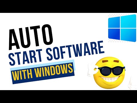 Creating an Automatic App Launcher in Startup using Notepad