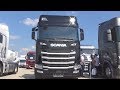 Scania S 500 A4x2LA Ebony Black Tractor Truck (2017) Exterior and Interior in 3D