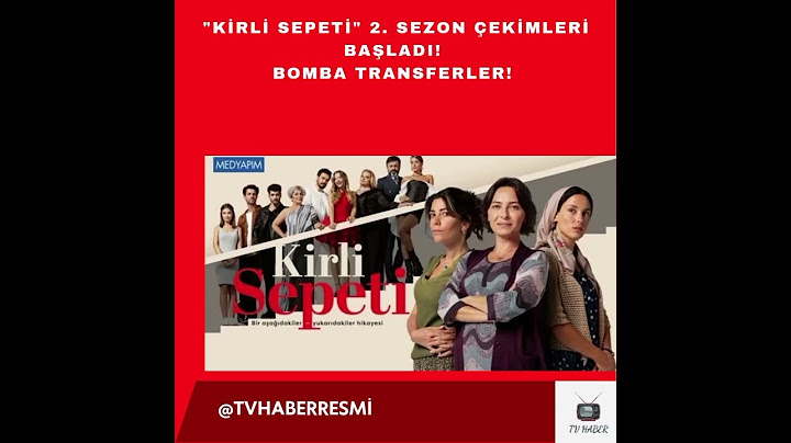 "Kirli Sepeti" 2. sezon çekimleri başladı! Bomba transferler!