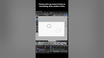 Grease Pencil interpolation -Blender 4.4 #tutorial #blendertutorial #animation #2danimation