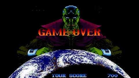 Superman Game Over Sega Genesis