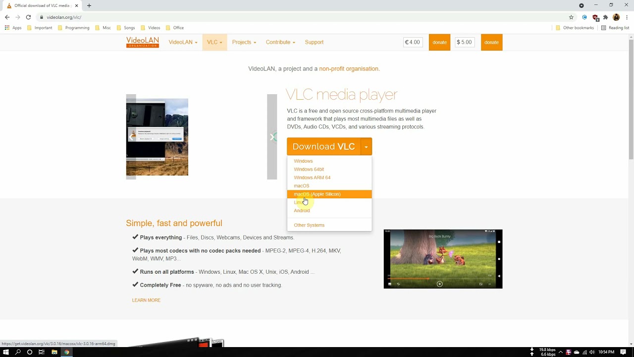 How to Download and Install VLC Player in Windows 10 YouTube