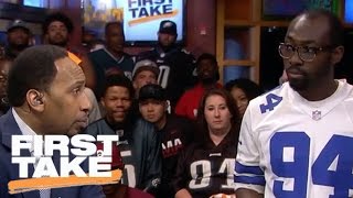 Mollywood: A Cowboys Fan Faces Stephen A. In Philadelphia | First Take | April 27, 2017