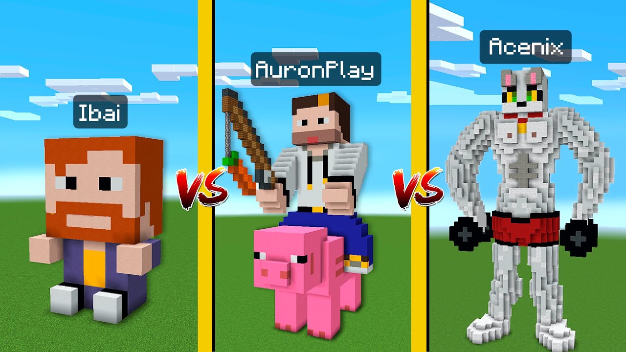 La Mejor Construcción Gana 1000$ en Minecraft 🤑