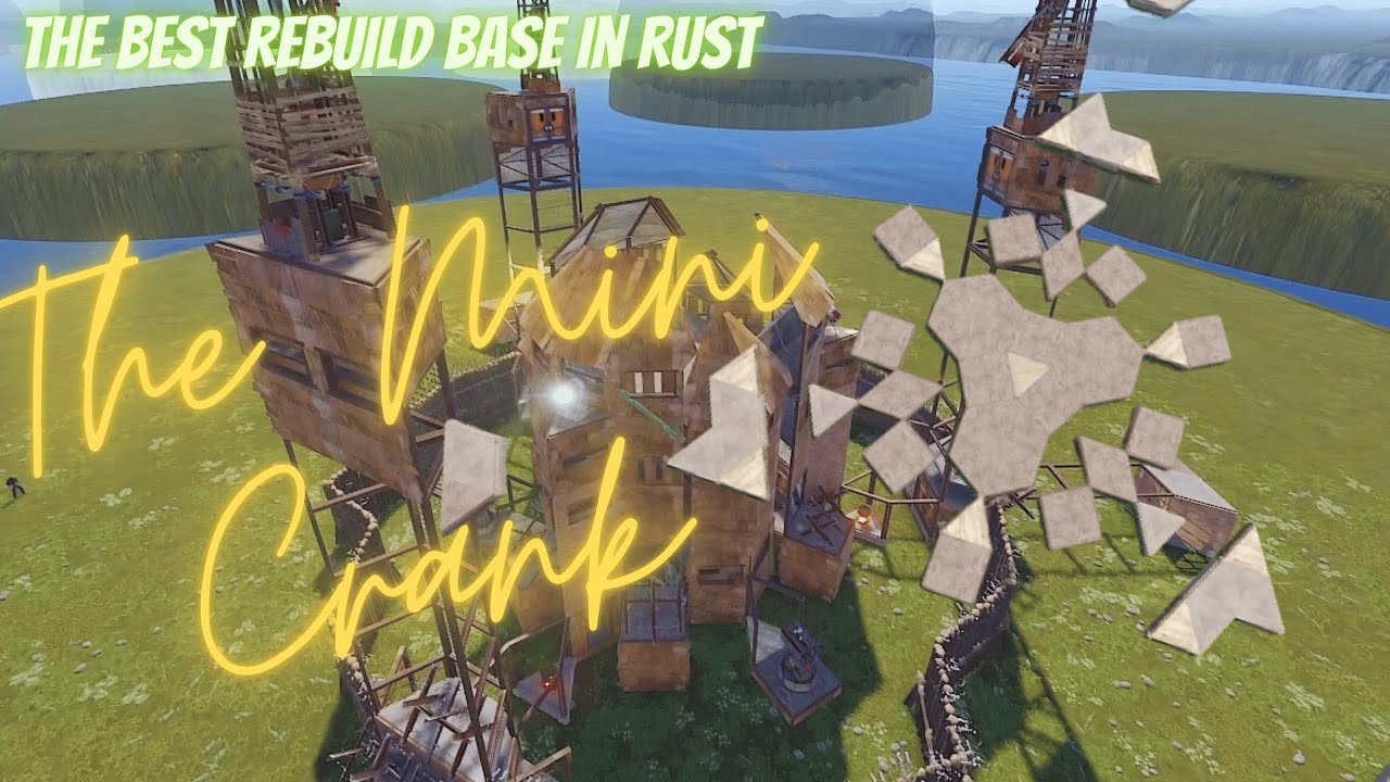 Easy to Make: The Mini Crank - RUST's Best Rebuild Base - YouTube