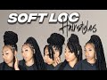 6 EASY Soft Loc Hairstyles! | KDiani