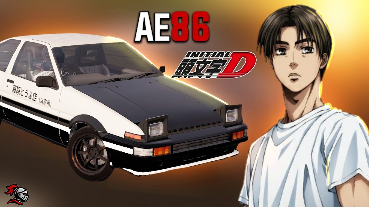 1986 Toyota Trueno (AE86 Right Hand Drive) #25 White with Graphics and  Aggretsuko Diecast Figure 