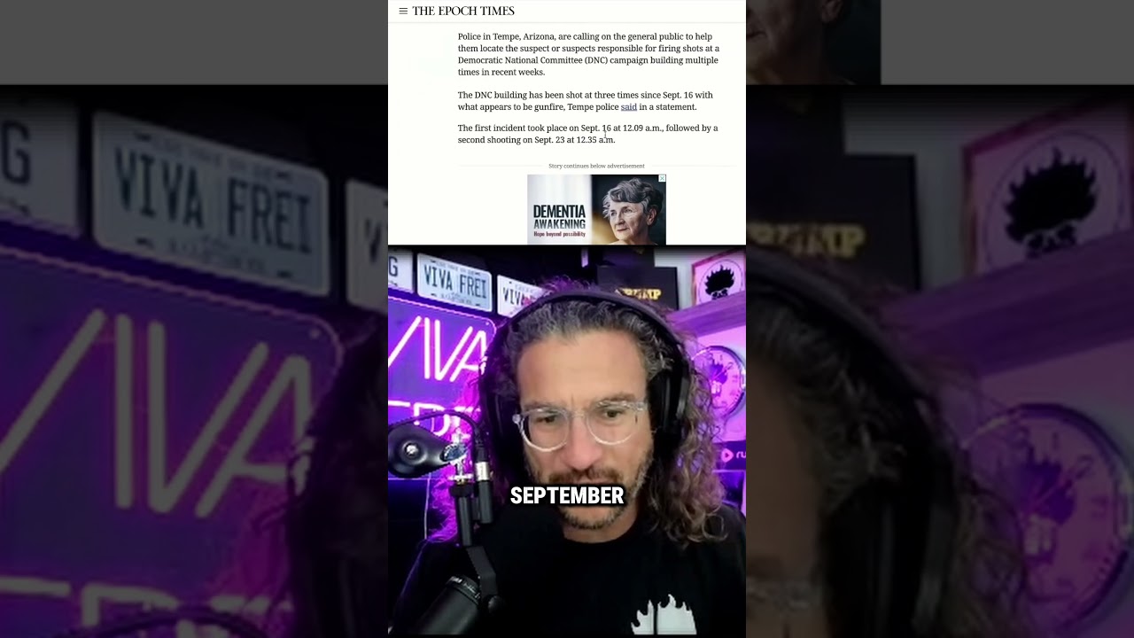 SHOTS FIRED At Arizona DNC Campaign Headquarters? FAKE NEWS ALERT?