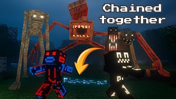 Minecraft Horror But Were Chained Together