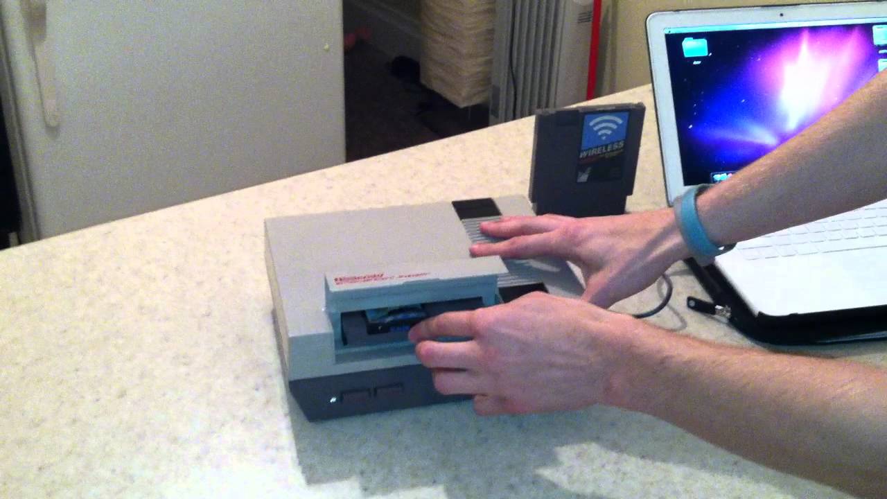 NES Cartridge Hard Drive and Console Dock YouTube