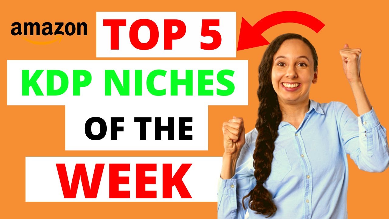 🔥 Hot 5 KDP Niches Amazon KDP Niche research for low content book