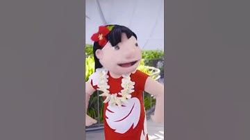 Thumbnail of Today is "626 Stitch Day", let's celebrate with a hula dance! #shorts