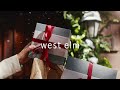 New holiday traditions start here with west elm