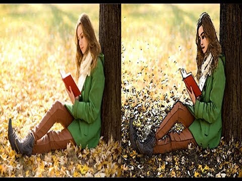 How to Convert a Photo into a Line Art Drawing in ...