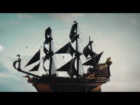 ROKR Seahorse Barque MCB02 – dřevěný model pirátské lodi product video preview