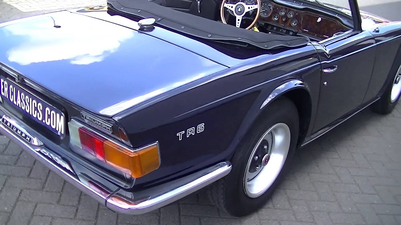 Triumph Tr6 Pi Injection 152 Hp 1970 Overdrive Very Good Condition
