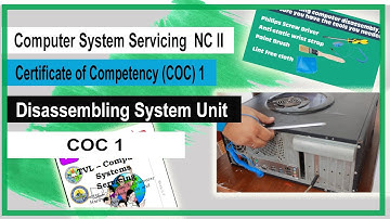 Disassembling System Unit - CSS COC1