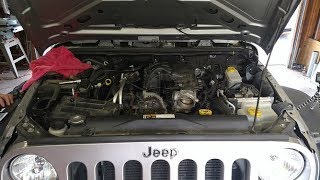 A Look Into How to replace 2013 Jeep Wrangler Oil Pressure Sending Unit -  YouTube