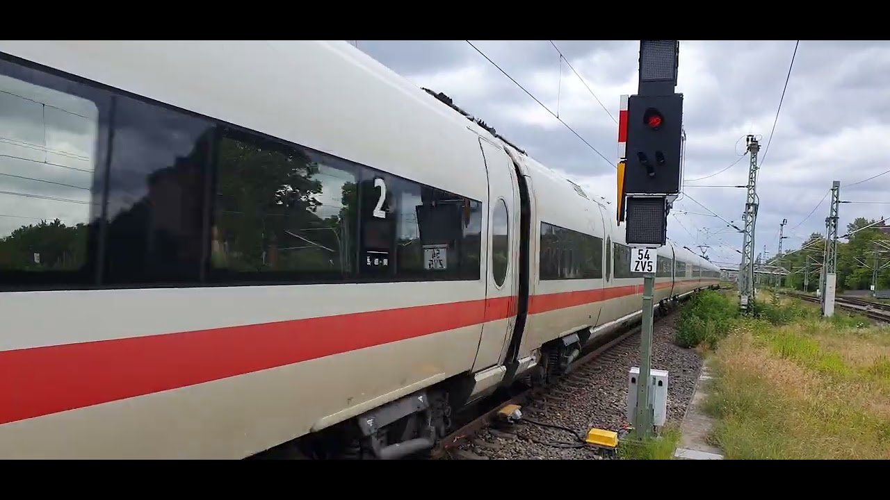 Einfahrt ICE-T Reutlingen in Berlin Südkreuz auf Gleis 5