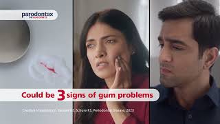Parodontax 3 Signs Of Gum Problems English 30Sec