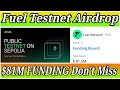 Fuel Testnet on Sepolia $81M FUNDING 💥💥💥