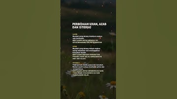 perbedaan ujian, azab, dan istidraj #quotes #reminder #ujian #azab #istidraj #islamicreminder #fyp
