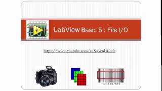 LabView Basic 5 : File I/O