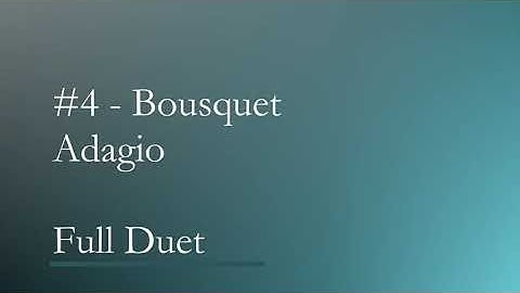 Rubank Advanced Flute Volume Two: Duet #4 Bousquet - Adagio (Secundo)