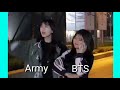 Bts x army x blink  bts army blink vs hater   blackpink fan see the hole