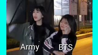 Bts X Army X Blink Bts Army Blink Vs Hater Blackpink Fan See The Hole Video