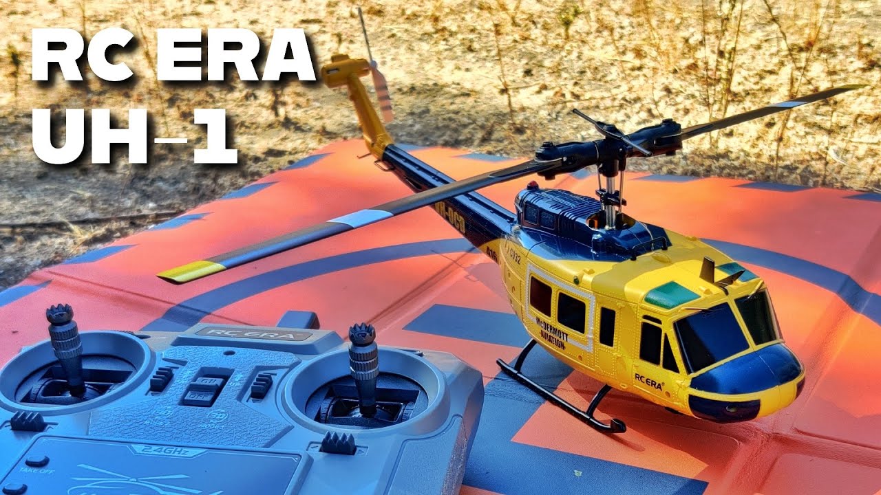 Super Easy to Fly RC Helicopter! RC HELICOPTER ERA C032 UH-1 - YouTube