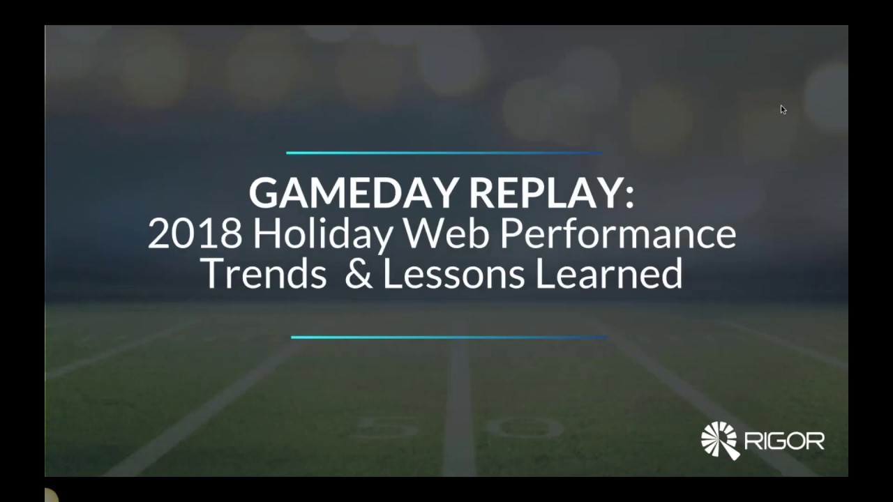 2018 Holiday Performance Trends