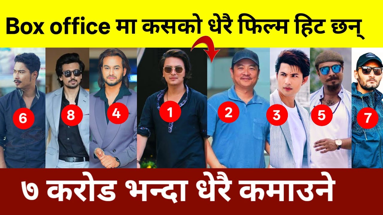 कुन कलाकार को धेरै हिट छन्  | Top 27 Highest Grossing Nepali Movies | Full Box Office Analysis