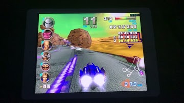 DolphiniOS- iPad Pro 2016 (F-Zero GX) NJB Dev iOS 15 (Gameplay)