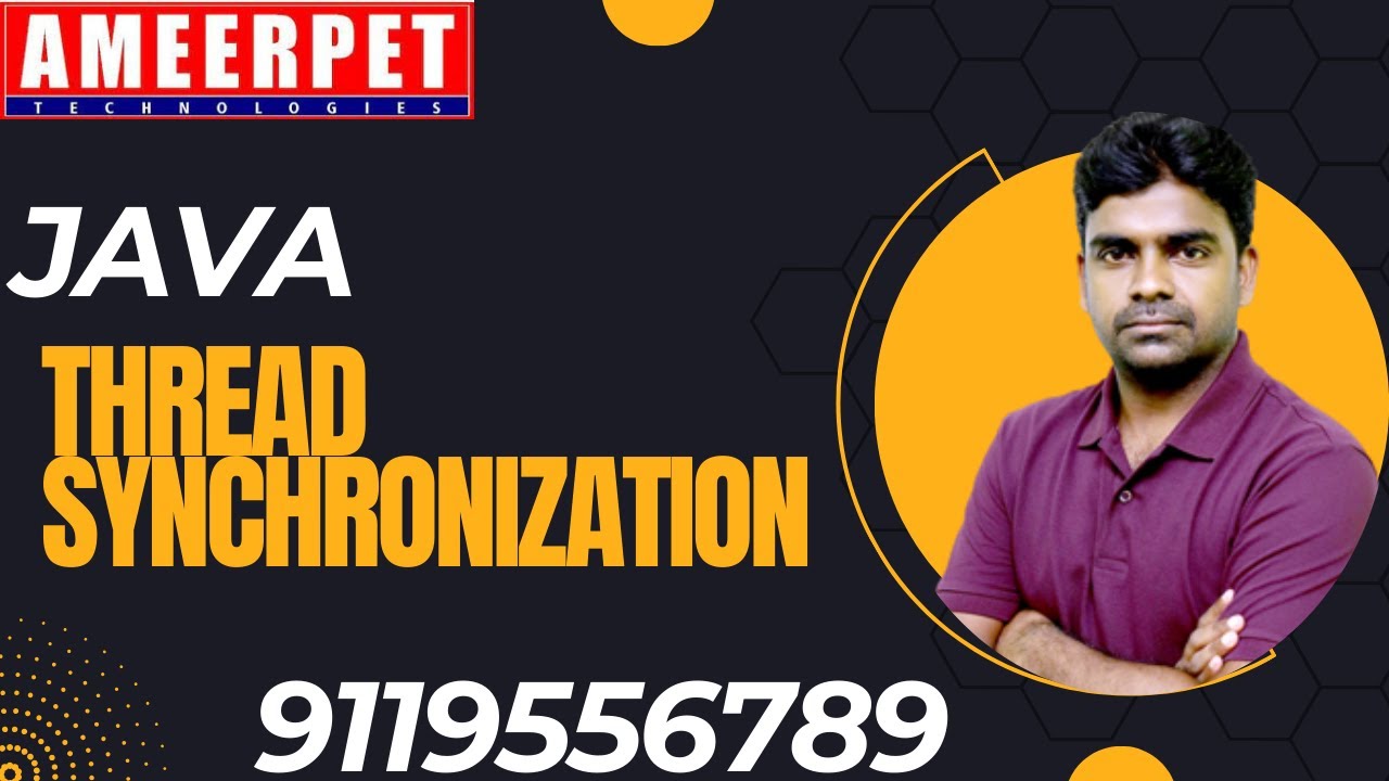 Java | Thread Synchronization | Java Full Stack | By Srinivas ...