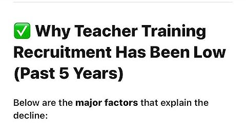 Understanding the Decline in Teacher Training Recruitment in Ghana 🇬🇭 