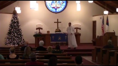 2015-12-13 3rd Sunday In Advent -The Christ brings Forgiveness 240P