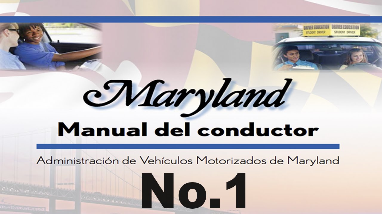 2022 Manual del conductor de Maryland parte 1 - YouTube