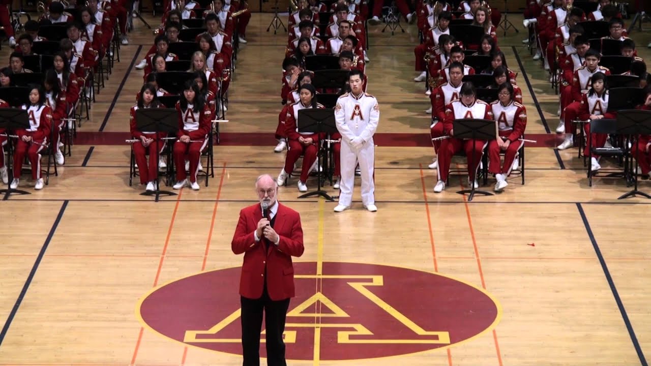 Tom Landes Recognition - 2012 Arcadia HS Annual Spaghetti Dinner