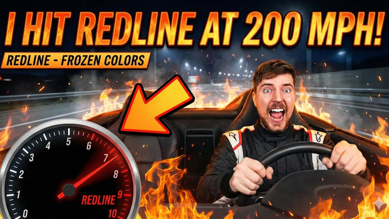 Redline (Official Audio) | High Energy Rock & Driving Anthem - FROZEN COLORS