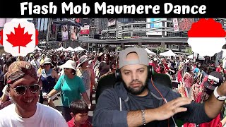 Flash Mob Maumere Dance Storms The Busiest Public Space In Canada  Mr Halal Reacts  Toronto Canada