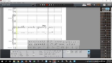 Notion 5: Guitar Chords and Playing