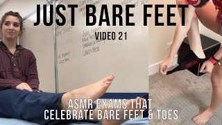 Just Bare Feet Video 21 - Get Asmr Tingles Chills By Watching New-To-You Barefoot Scenes