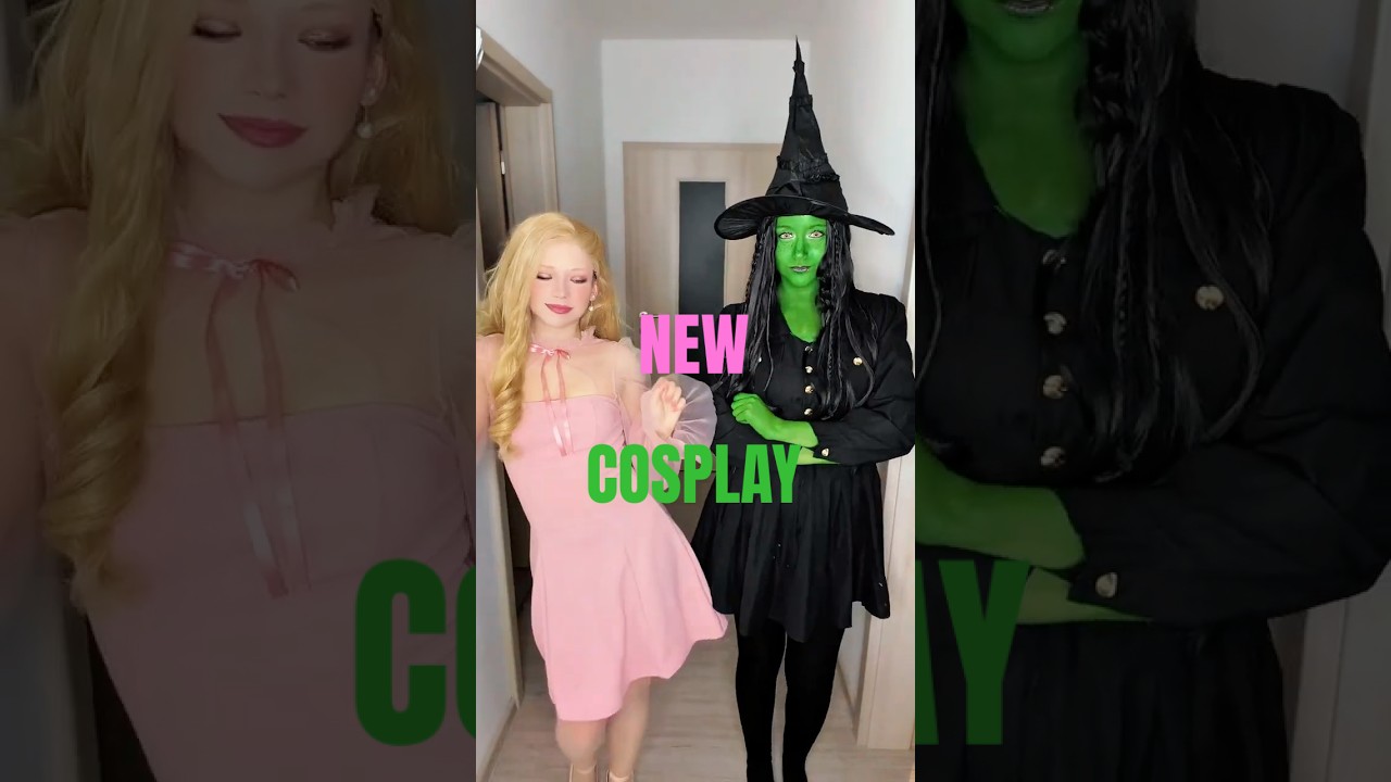 NEW COSPLAY | Glinda & Elphaba @witchera_ #cosplay | Wicked : For Good
